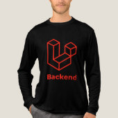 Backend Laravel Tri-Blend Shirt (Voorkant volledig)
