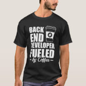 Backend-ontwikkelaarsprogrammeercode T-shirt (Voorkant)