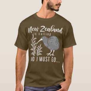 Backerpacker Kiwi Gift Nieuw-Zeeland T-shirt