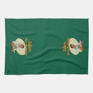 Backers Staan Op Hun Plaats Keukendoek Theedoek