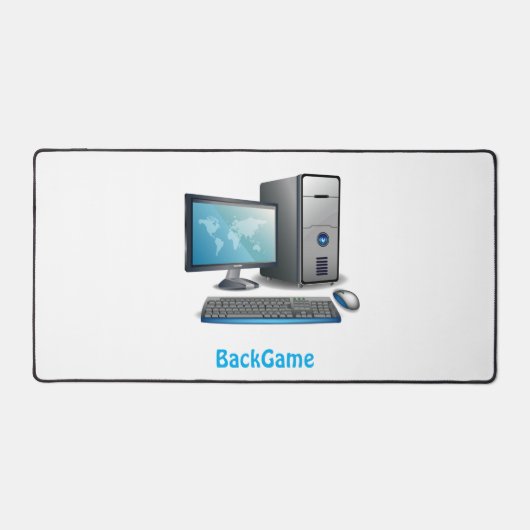 BackGame Desk Mat (Voorkant)