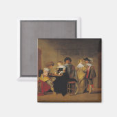 Backgammaspelers Magneet (Voorkant / Achterkant)