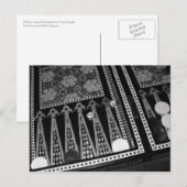 Backgammon Board Briefkaart (Voorkant / Achterkant)