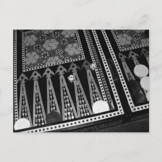 Backgammon Board Briefkaart