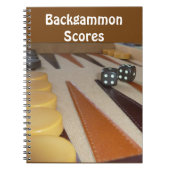 Backgammon Board Notitieboek (Voorkant)
