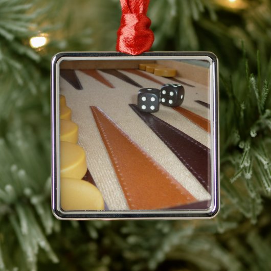Backgammon Board Ornament (Boom)