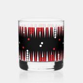 Backgammon Bord Whisky Glas (Achterkant)