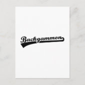Backgammon Briefkaart (Voorkant)