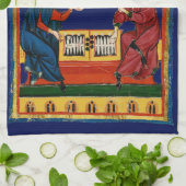 Backgammon Game of Kings Theedoek (Gevouwen)