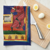 Backgammon Game of Kings Theedoek (Quarter Fold)