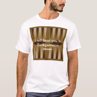 Backgammon: Geen Mercy T-shirt