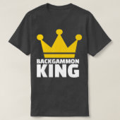 Backgammon King T-shirt (Design voorkant)