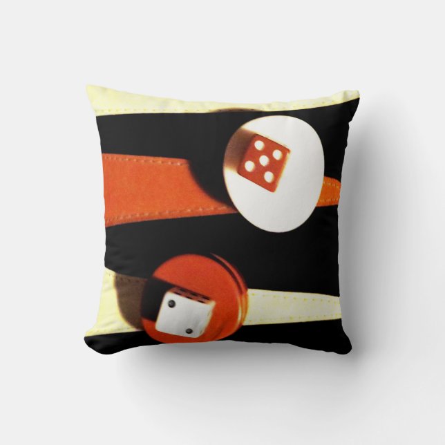 Backgammon Kussen (Voorkant)
