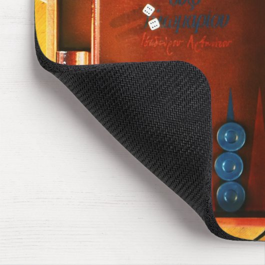 Backgammon Mousepad Muismat (Hoek)