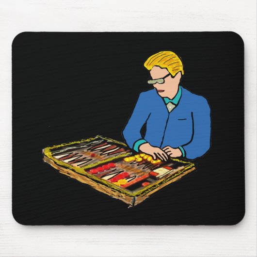 Backgammon Muismat (Voorkant)