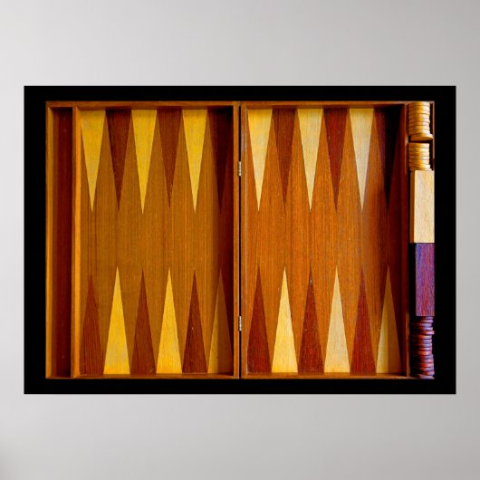 Backgammon Poster (Voorkant)