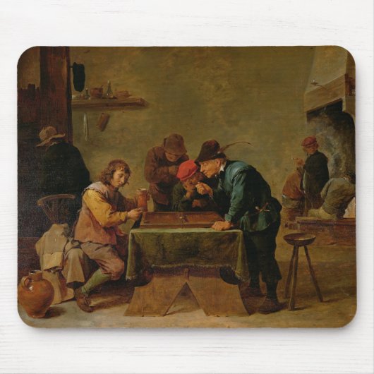 Backgammon Spelers, c.1640-45 Muismat (Voorkant)