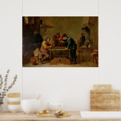 Backgammon Spelers, c.1640-45 Poster (Keuken)