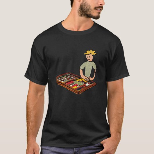 Backgammon T-shirt (Voorkant)
