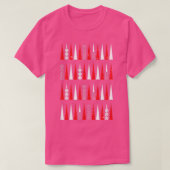 Backgammon unique pattern backgammon player  t-shirt (Design voorkant)