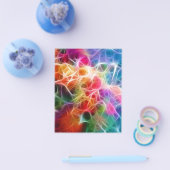 background-221391 RANDOM COLORFUL ABSTRACT DIGITAL Flyer (Enkel)