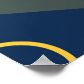 Background backdrop geometric poster (Hoek)