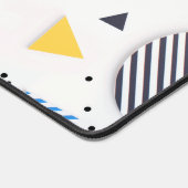 Background of stripes in circles with copy space bureaumat (Hoek)