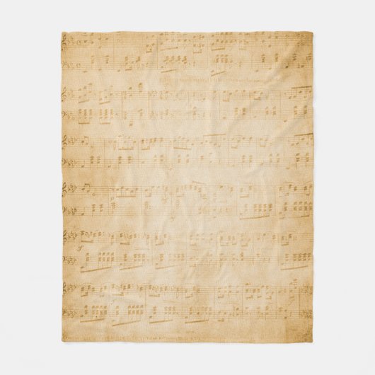 Background old vintage parchment fleece deken (Voorkant)