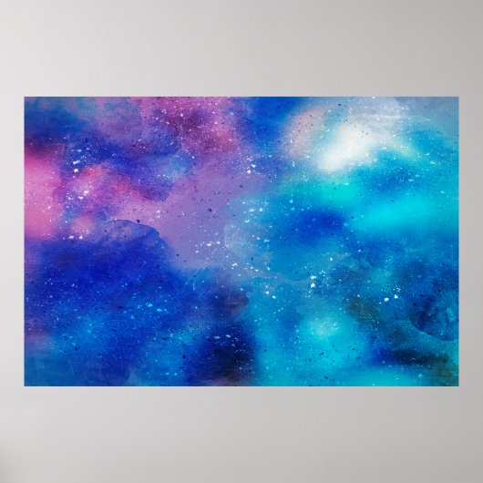 Background sky cloud art abstract poster (Voorkant)