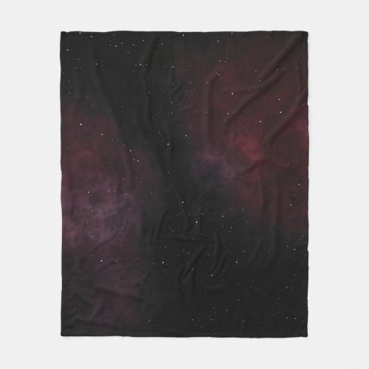 Background space universe galaxy fleece deken (Voorkant)