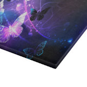 Background with Night Butterflies Snijplank (Hoek)