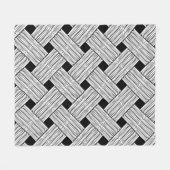 Background with traditional seamless patte fleece deken (Voorkant (Horizontaal))