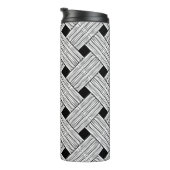 Background with vintage traditional seamless patte thermosbeker (Geroteerd rechts)