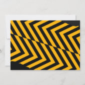 Backhoe Bouw Verjaardagsfeestfoto Kaart (Achterkant)