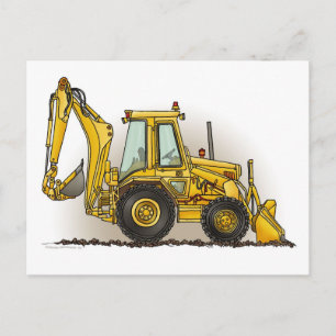 Backhoe Briefkaart