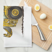 Backhoe Operator Theedoek (Quarter Fold)