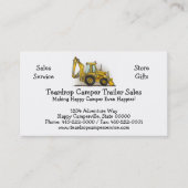 Backhoe Operator Visitekaartje (Voorkant)