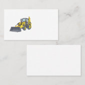 BACKHOE VISITEKAARTJE (Voorkant / Achterkant)