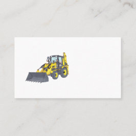 BACKHOE VISITEKAARTJE