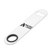 Backie Chan Branded Bottle Opener Speed Flessenopener (Voorkant Gekanteld)