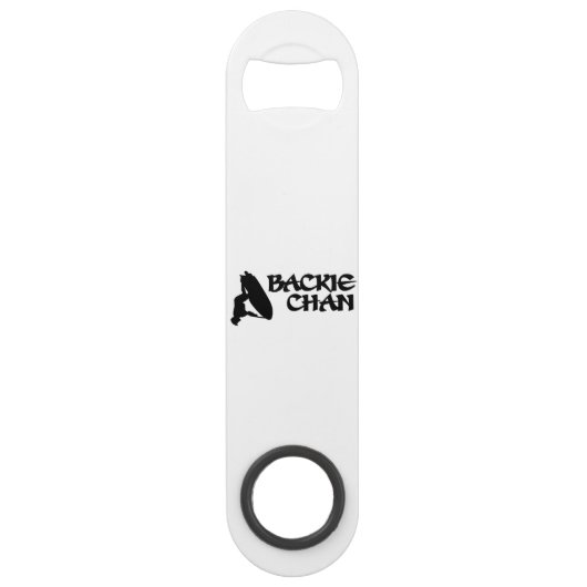 Backie Chan Branded Bottle Opener Speed Flessenopener (Voorkant)