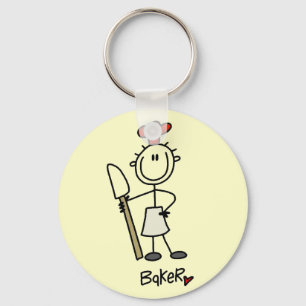 Backker met Spatel T-shirts en Cadeaus Sleutelhanger