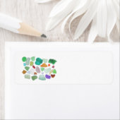 Backlit Zee Glass Return Address Label (Insitu)