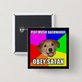 Backmasking Button (Voorkant /achterkant)