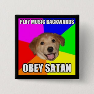 Backmasking Button