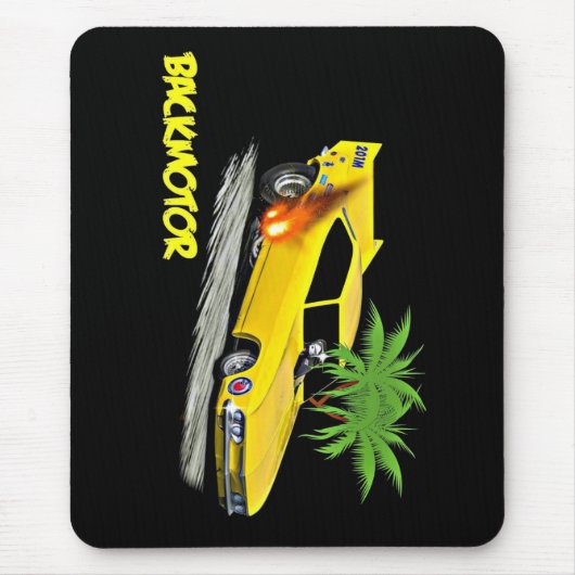 BackMotor Mousepad Muismat (Voorkant)