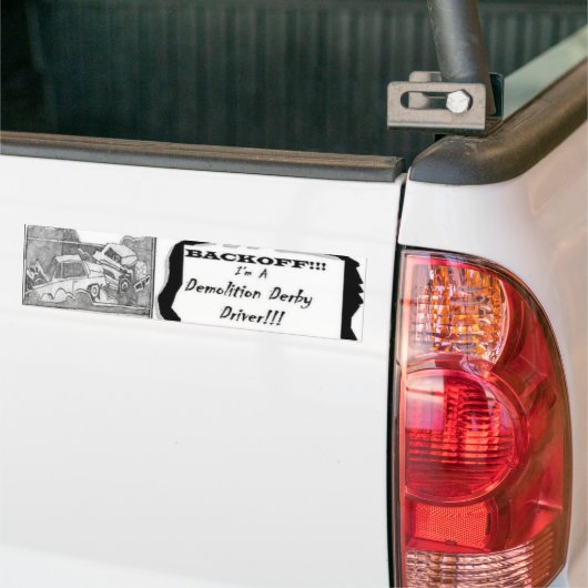 backoff bumpersticker (Op Truck)