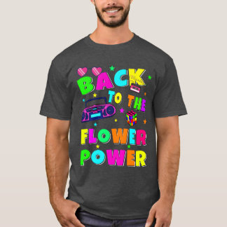 Backohe Flower Power familie T-shirt