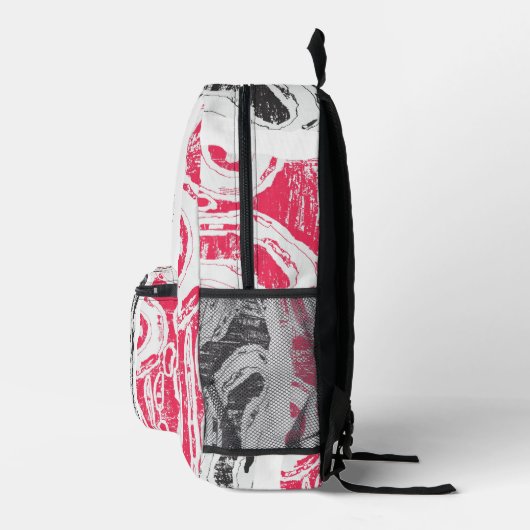 Backpack – Abstract Land Bedrukte Rugzak (Rechts)