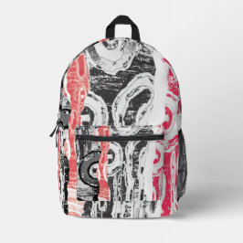 Backpack – Abstract Land Bedrukte Rugzak